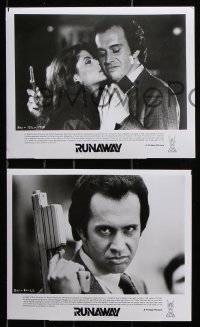 6d943 RUNAWAY 3 8x10 stills 1984 all with Gene Simmons, directed by Michael Crichton!