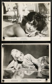 6d430 SEX OF ANGELS 13 8x10 stills 1969 Il sesso degli angeli, Rosemary Dexter, Doris Kunstmann!