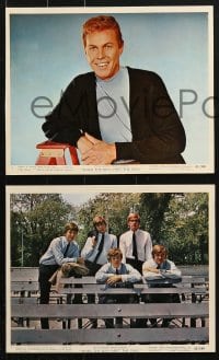 6d205 WHEN THE BOYS MEET THE GIRLS 5 color 8x10 stills 1965 Louis Armstrong and Herman's Hermits!