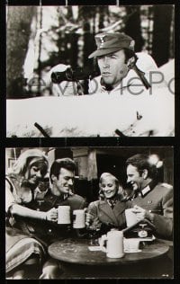 6d289 WHERE EAGLES DARE 24 8x10 stills 1968 Richard Burton as Nazi w/ Mary Ure & Ingrid Pitt!