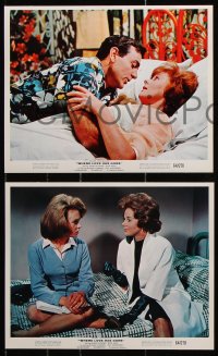 6d212 WHERE LOVE HAS GONE 4 color 8x10 stills 1964 Mike Connors, Susan Hayward, Joey Heatherton!