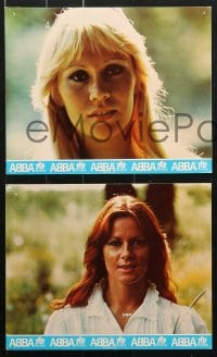 6d023 ABBA: THE MOVIE 10 color English FOH LCs 1978 Swedish pop rock group sold more records than anyone!