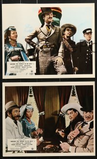 6d027 AROUND THE WORLD IN 80 DAYS 8 color English FOH LCs 1956 Marlene Dietrich & many more!
