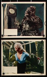 6d050 KONGA 8 color English FOH LCs 1961 great images of the giant angry ape terrorizing London!