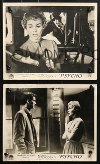6d005 PSYCHO 8 English FOH LCs 1960 Janet Leigh, Anthony Perkins, Gavin, Alfred Hitchcock classic!