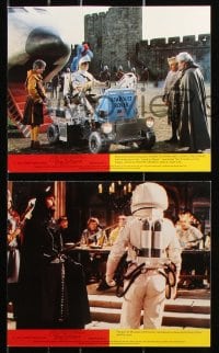 6d069 SPACEMAN & KING ARTHUR 8 color English FOH LCs 1979 wacky Disney sci-fi, chaos in the cosmos!