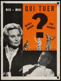 6f039 TELL ME WHOM TO KILL Canadian 1965 deadly sexy French Michele Morgan, Dis-moi qui tuer!