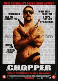 6f099 CHOPPER Dutch 2000 Eric Bana as Mark Brandon 'Chopper' Read!