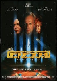 6f100 FIFTH ELEMENT DS Dutch 1997 Bruce Willis, Milla Jovovich, Oldman, directed by Luc Besson!