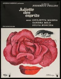 6f499 JULIET OF THE SPIRITS French 24x31 1965 Federico Fellini's Giulietta degli Spiriti!