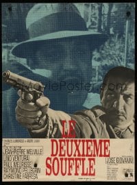 6f505 SECOND BREATH French 23x31 1966 Jean-Pierre Melville's Le Deuxieme Souffle, Lino Ventura!
