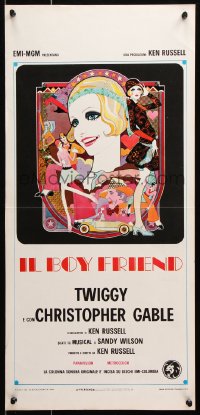 6f875 BOY FRIEND Italian locandina 1972 sexy Twiggy by Dick Ellescas, directed by Ken Russell!