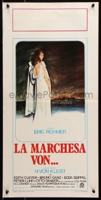 6f915 MARQUISE OF O Italian locandina 1976 Eric Rohmer, Edith Clever, different Ferracci art!