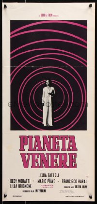 6f922 PIANETA VENERE Italian locandina 1973 Elda Tattoli, Planet Venus, Granger, cool design!