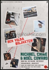 6f044 ITALIAN JOB Swedish 1969 Michael Caine, completely different cool connected images!