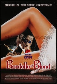 6g622 BORDELLO OF BLOOD DS 1sh 1996 Tales From the Crypt, great image of Crypt-Keeper w/martini!