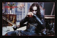 6g292 CROW 23x35 commercial poster 1994 Brandon Lee's final movie, cool image!