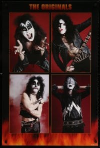 6g307 KISS 24x36 commercial poster 2006 Gene Simmons, Ace Frehley, Stanley & Criss!