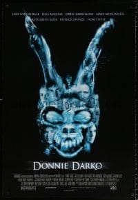 6g669 DONNIE DARKO 1sh 2001 Jake Gyllenhaal, Malone, Barrymore, Swayze, Frank the Rabbit!