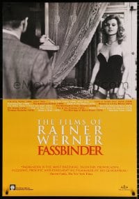 6g686 FILMS OF RAINER WERNER FASSBINDER 1sh 1995 Es ist nicht gut in einem Menschenleib zu leben!