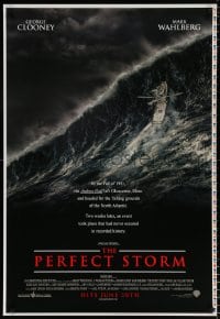 6g560 PERFECT STORM printer's test advance 1sh 2000 Wolfgang Petersen, George Clooney & Wahlberg!