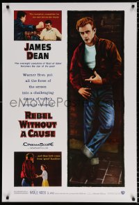 6g870 REBEL WITHOUT A CAUSE DS 1sh R2005 Nicholas Ray, James Dean, a bad boy from a good family
