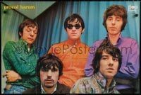 6g089 PROCOL HARUM 21x31 Dutch music poster 1960s Pop Foto, great close-up image of the band!