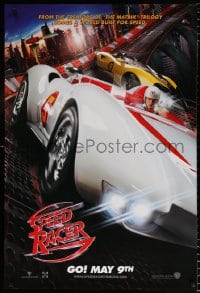 6g910 SPEED RACER teaser DS 1sh 2008 Emile Hirsch in the title role, Matthew Fox!