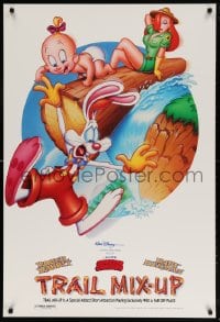6g962 TRAIL MIX-UP DS 1sh 1993 John Hom art Roger Rabbit, Baby Herman, Jessica Rabbit!