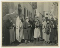6h120 ARAB deluxe 7.75x10 still 1924 great image of Ramon Novarro on location in Tunis, Africa!