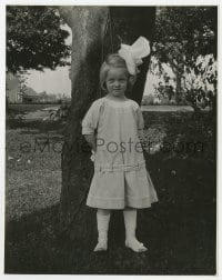 6h138 BETTE DAVIS 7.5x9.75 still 1940s showing how she looked as an adorable child!