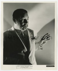 6h217 CHARLIE CHAN AT THE RACE TRACK 8.25x10 still 1936 best c/u of Asian detective Warner Oland!