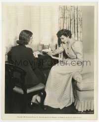 6h229 CLAUDETTE COLBERT 8x10 key book still 1938 dictating replies to fan mail to her secretary!
