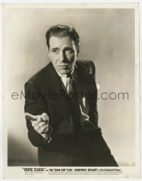6h245 CRIME SCHOOL 8x10.25 still 1938 great portrait of Humphrey Bogart trying to help Dead End Kids!