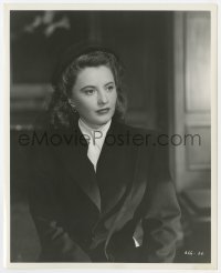 6h249 CRY WOLF 8.25x10 still 1947 waist-high close up of puzzled Barbara Stanwyck by Mac Julian!