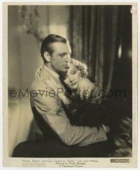 6h268 DESIRE 8.25x10 still 1936 romantic close up Gary Cooper & Marlene Dietrich embracing!