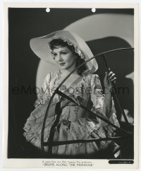 6h304 DRUMS ALONG THE MOHAWK 8.25x10 still 1939 close portrait of pretty Claudette Colbert!