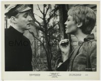 6h323 FAHRENHEIT 451 8.25x10.25 still 1967 Truffaut, profile c/u of Oskar Werner & Julie Christie!