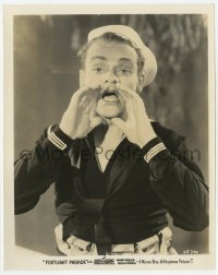 6h342 FOOTLIGHT PARADE 8x10 still 1933 great c/u of sailor James Cagney yelling through his hands!