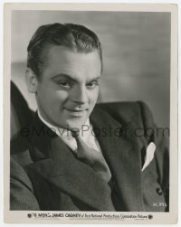 6h384 G-MEN 8x10.25 still 1935 great portrait of dapper James Cagney on the right side of the law!