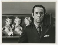 6h368 GET SMART TV 7.25x9 still 1969 Don Adams as Maxwell Smart locked in room with talking dolls!