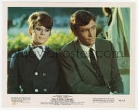 6h063 HOW TO STEAL A MILLION color 8x10 still 1966 c/u of Audrey Hepburn sitting with Peter O'Toole!