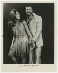 6h452 IKE & TINA TURNER music 8x10.25 still 1960s great portrait of the duo when they were younger!