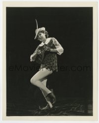 6h481 JEAN PARKER deluxe 8x10 still 1940s wacky portrait in Peter Pan-like outfit with lute!