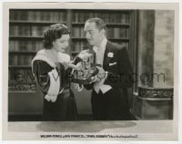 6h485 JEWEL ROBBERY 8x10.25 still 1932 William Powell shows all the jewelry to Kay Francis!