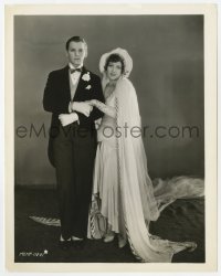 6h491 JOAN CRAWFORD/DOUGLAS FAIRBANKS JR 8x10.25 still 1929 tux & wedding dress, Our Modern Maidens!