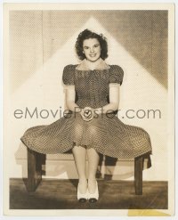 6h504 JUDY GARLAND deluxe 8x10 still 1939 portrait by Clarence Sinclair Bull from Babes in Arms!