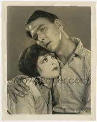6h603 MANTRAP 8x10.25 still 1926 Clara Bow snuggles up to Percy Marmont by Eugene Robert Richee!