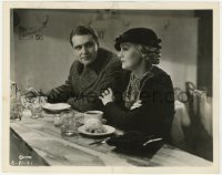 6h702 ONE IS GUILTY 8x10.25 still 1934 c/u of Ralph Bellamy staring at Shirley Grey in diner!