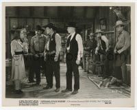 6h710 OVERLAND STAGE RAIDERS 8x10.25 still R1953 Louise Brooks with sheriff & other cowboys!